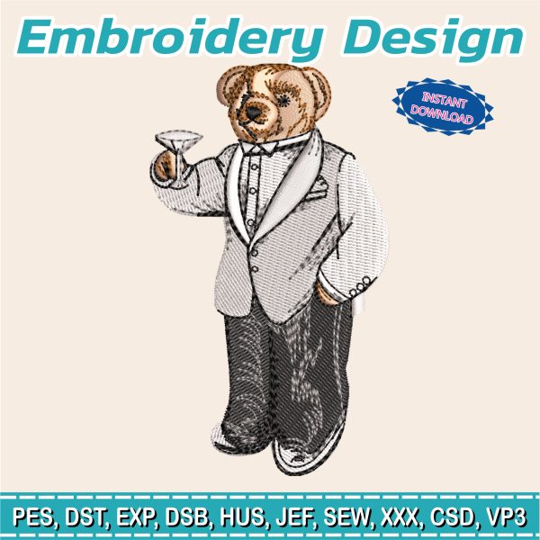 Embroidery Design / Martini / RL /