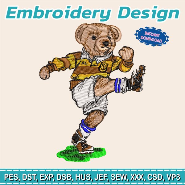 Embroidery Design / Golf / RL / Rugby