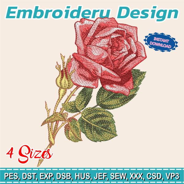 Embroidery Designs / Flowers / Roses / Butterflies / Orchid / Petals / Rainbow / Embroidery for towels / 17