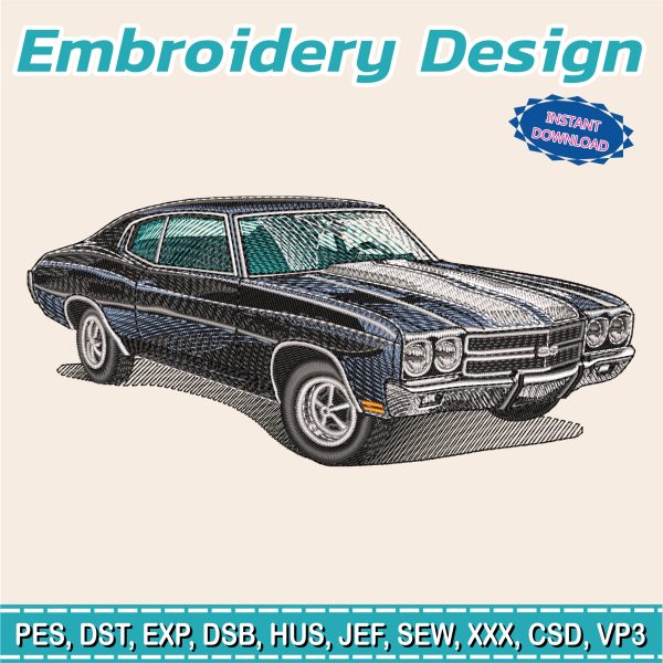 Embroidery Design / chevelle ss