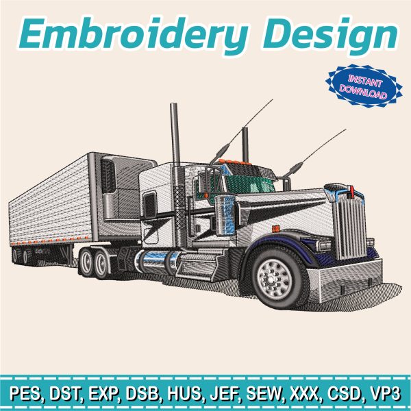 Embroidery Design / kenworth k900  / INSTANT Download / Car Design / Embroidery file has been tested